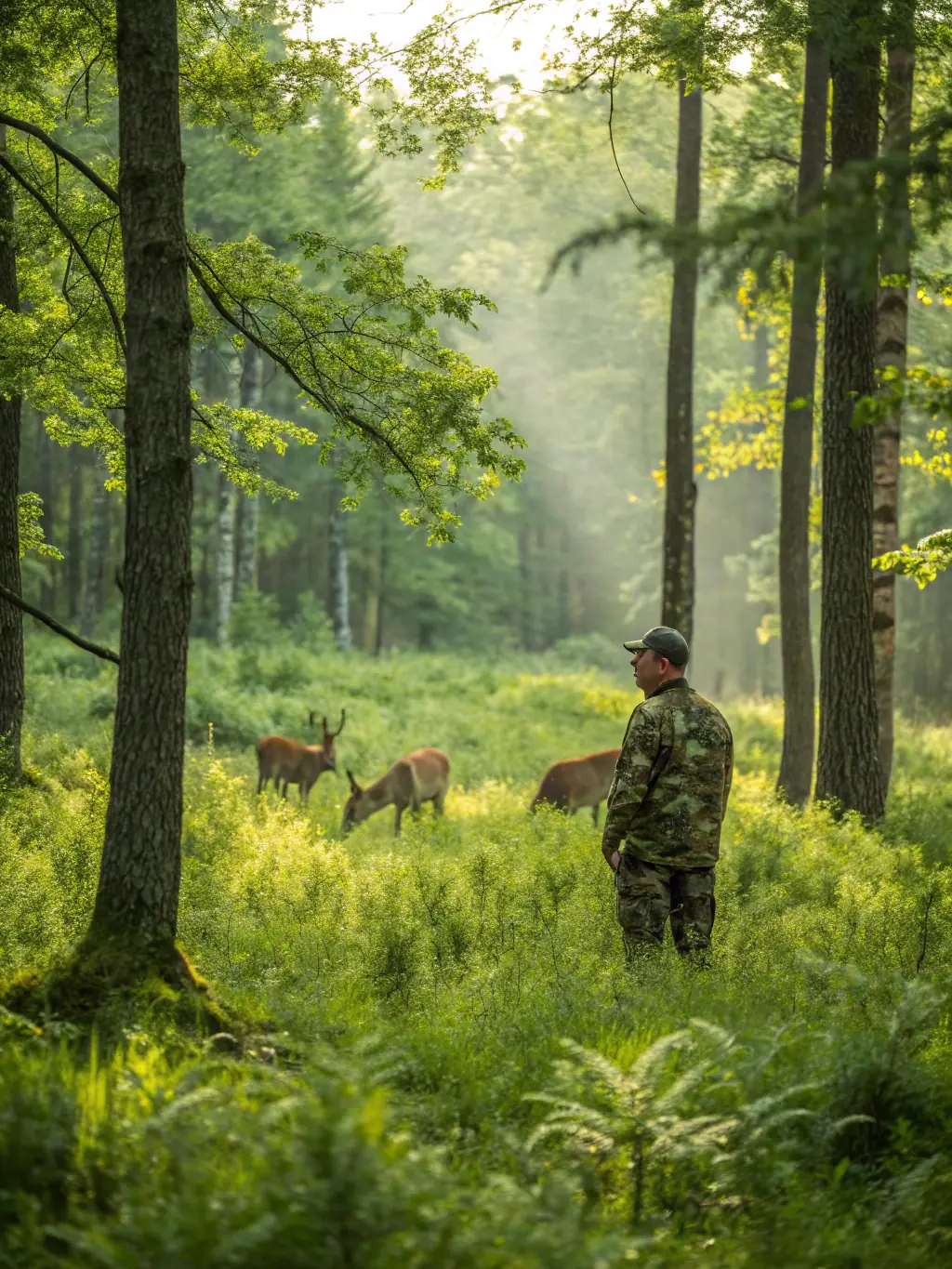 An image of diverse wildlife species thriving in the Roffiac area, symbolizing the positive impact of the association's conservation efforts.